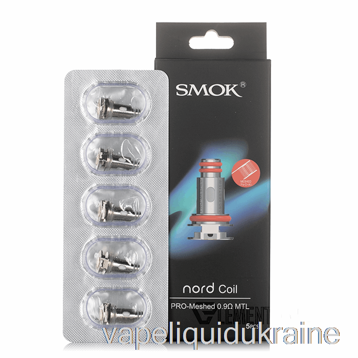 Vape Liquid Ukraine SMOK nord PRO Replacement Coils 0.9ohm MTL Mesh Coils